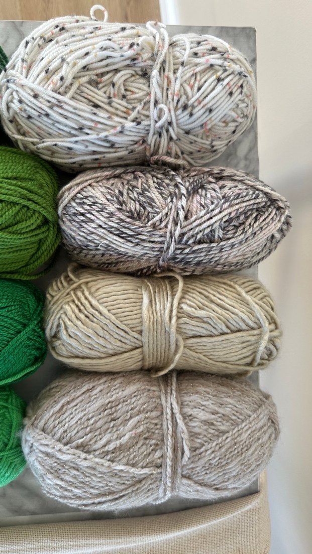 Renkli Bohem Örgü İplik Seti 11 adet - Görsel 5