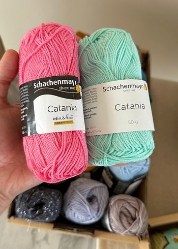  Beden Toplu Satış // 17 adet Catania 50gr ip