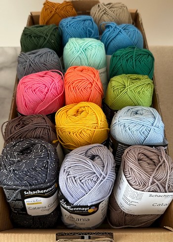 Toplu Satış // 17 adet Catania 50gr ip