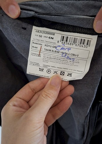 Altınyıldız Erkek Takım Elbise DAMATLIK - Görsel 6