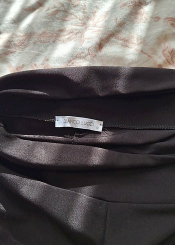 Siyah Biker tayt - Görsel 3