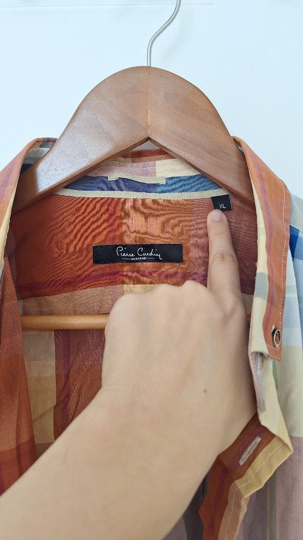 pierre cardin Erkek Çok Renkli Düğmeli Gömlek - Görsel 2