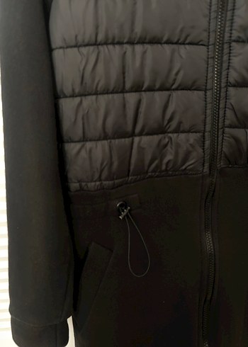 Siyah Fermuarlı Kadın Mevsimlik Dış kıyafet - Görsel 3