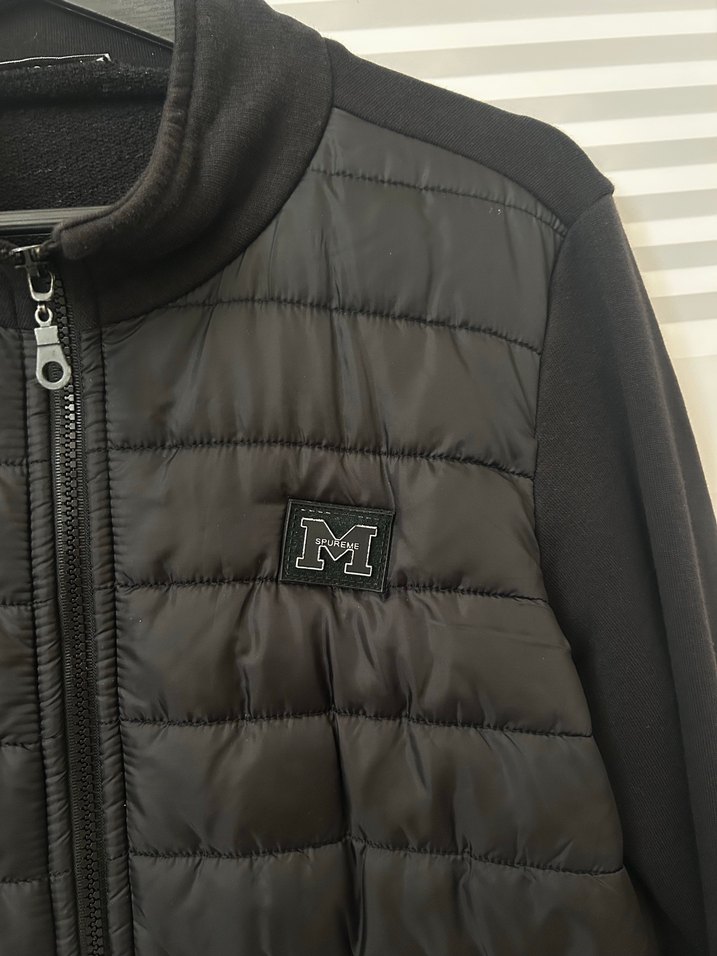 Siyah Fermuarlı Kadın Mevsimlik Dış kıyafet - Görsel 4