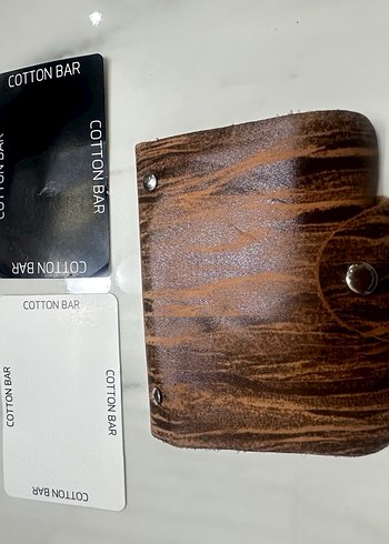 Kahverengi Zebra Desenli Erkek Cüzdan - Görsel 3