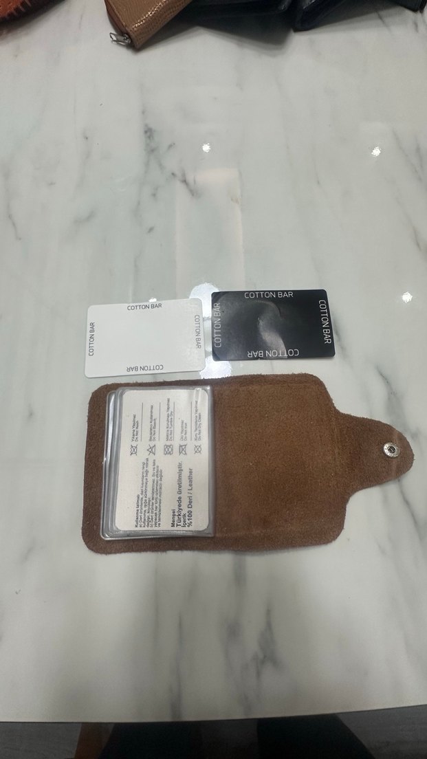 Kahverengi Zebra Desenli Erkek Cüzdan - Görsel 2