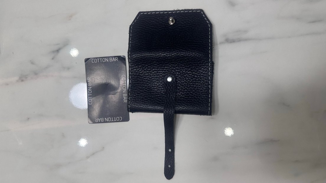 Siyah Erkek Minimalist Cüzdan - Görsel 3