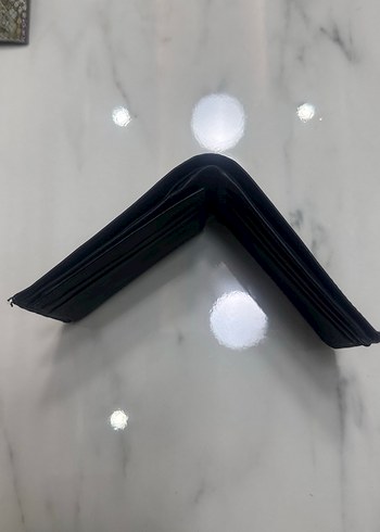 Siyah Minimalist Erkek Cüzdanı - Görsel 3