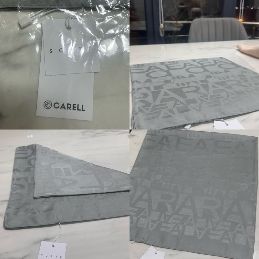 CARELL ithal ipek şal - Görsel 3