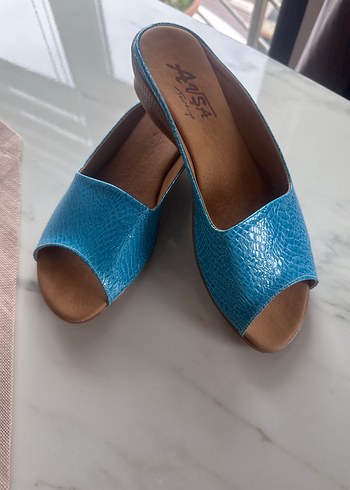 Gerçek deri terlik - Görsel 3