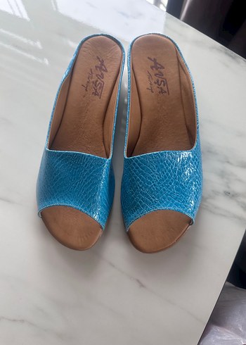 Gerçek deri terlik - Görsel 2