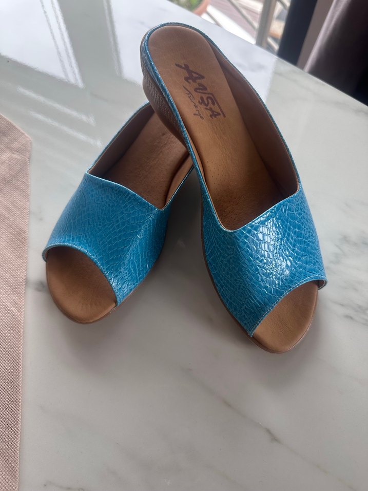 Gerçek deri terlik - Görsel 3