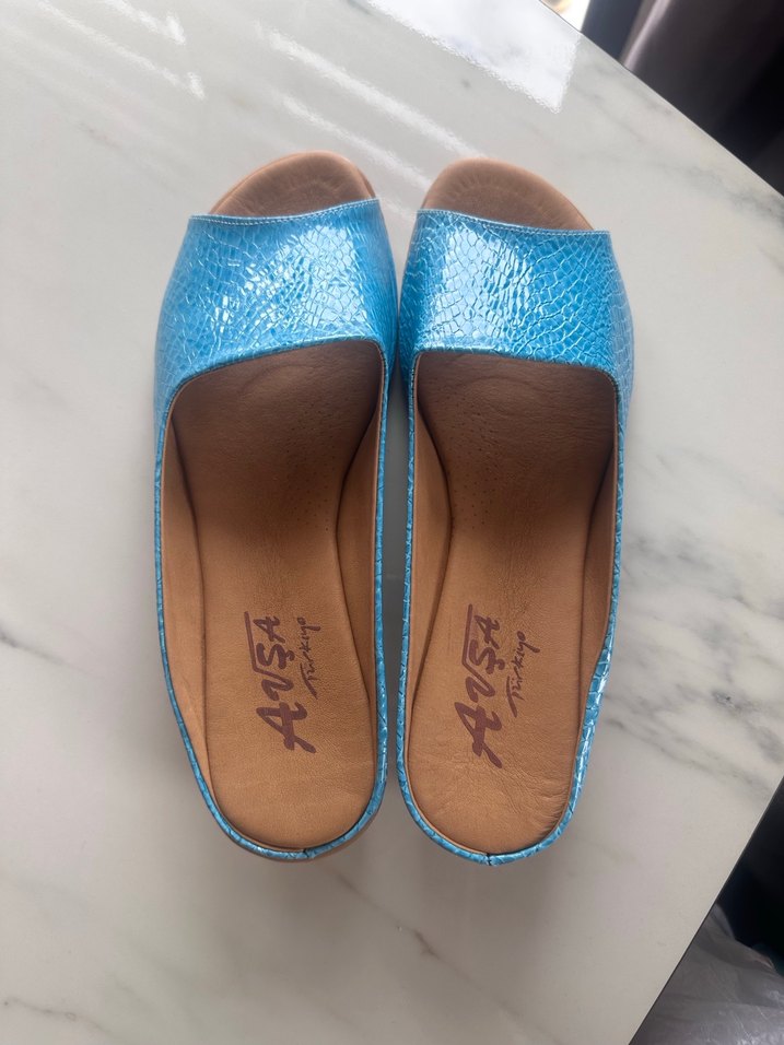 Gerçek deri terlik - Görsel 4