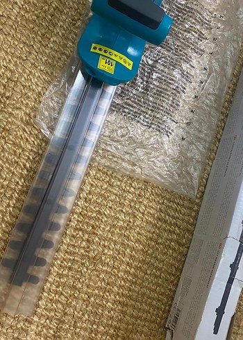 Ayarlanabilir Saplı Mavi Çit Budama Makinesi - Görsel 5