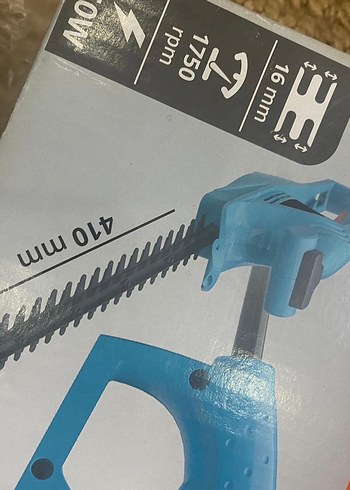 Ayarlanabilir Saplı Mavi Çit Budama Makinesi - Görsel 6