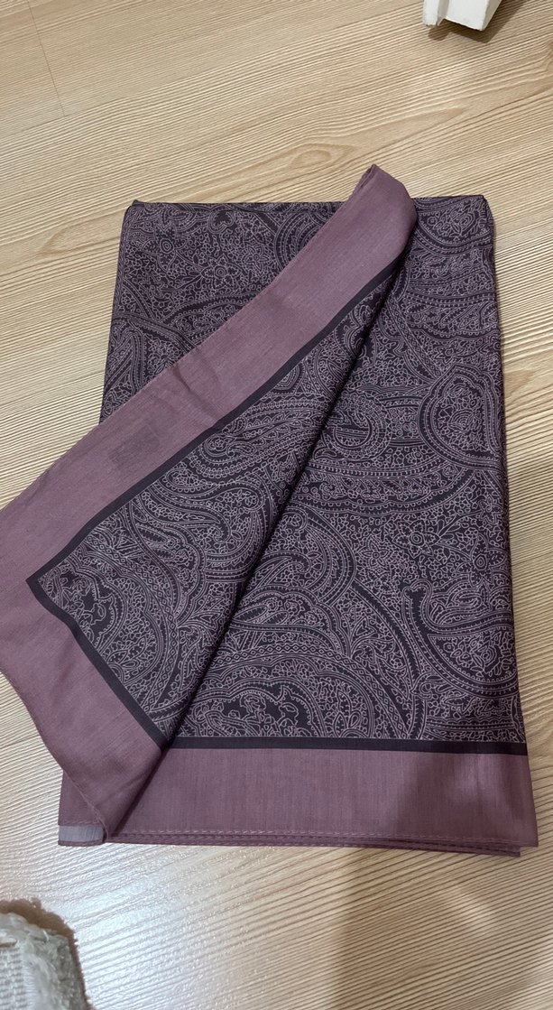 Bordo Kadın Bohem Tarzı Şal - Görsel 2