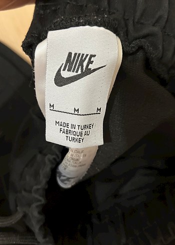 Siyah Nike Rahat Kesim Eşofman - Görsel 2