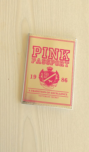 Victorias Secret Pink Pasaport Cuzdani 