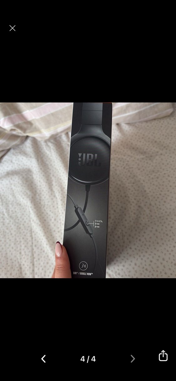 JBL Tune 500 Siyah Kulaklık - Görsel 4