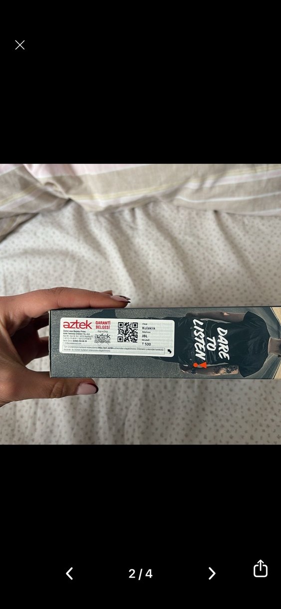 JBL Tune 500 Siyah Kulaklık - Görsel 2