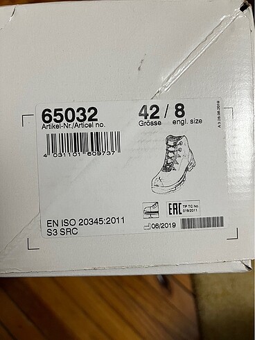 UVEX 6503 s3 src iş botu - Görsel 7