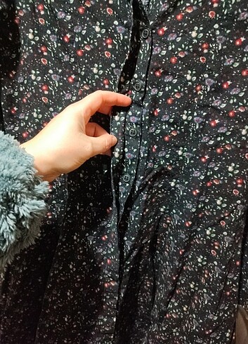 Koton pamuk elbise - Görsel 7