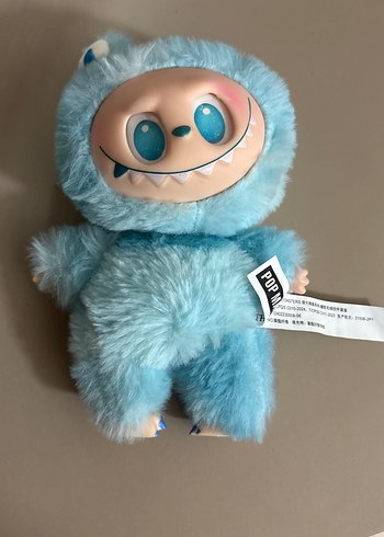 Pastel Mavi Peluş Oyuncak Canavar - Görsel 2