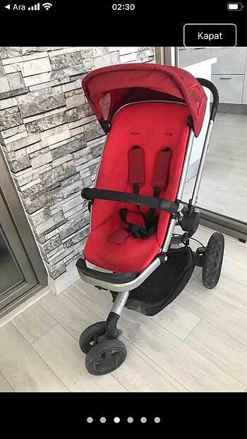 Quıny 3 tekerlekli bebek arabası