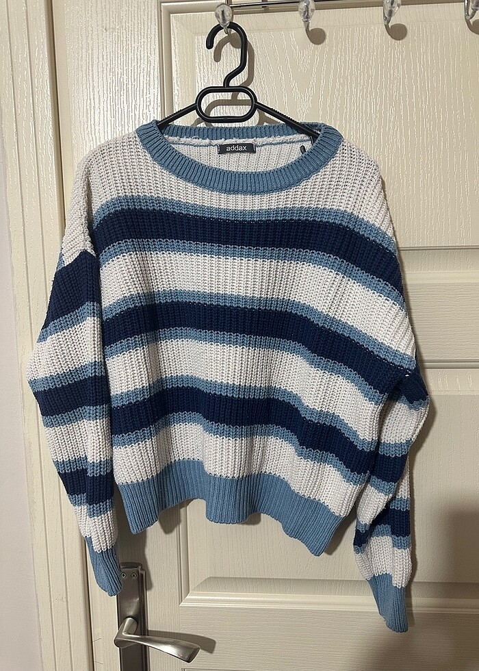 addax mavi kazak - Görsel 3