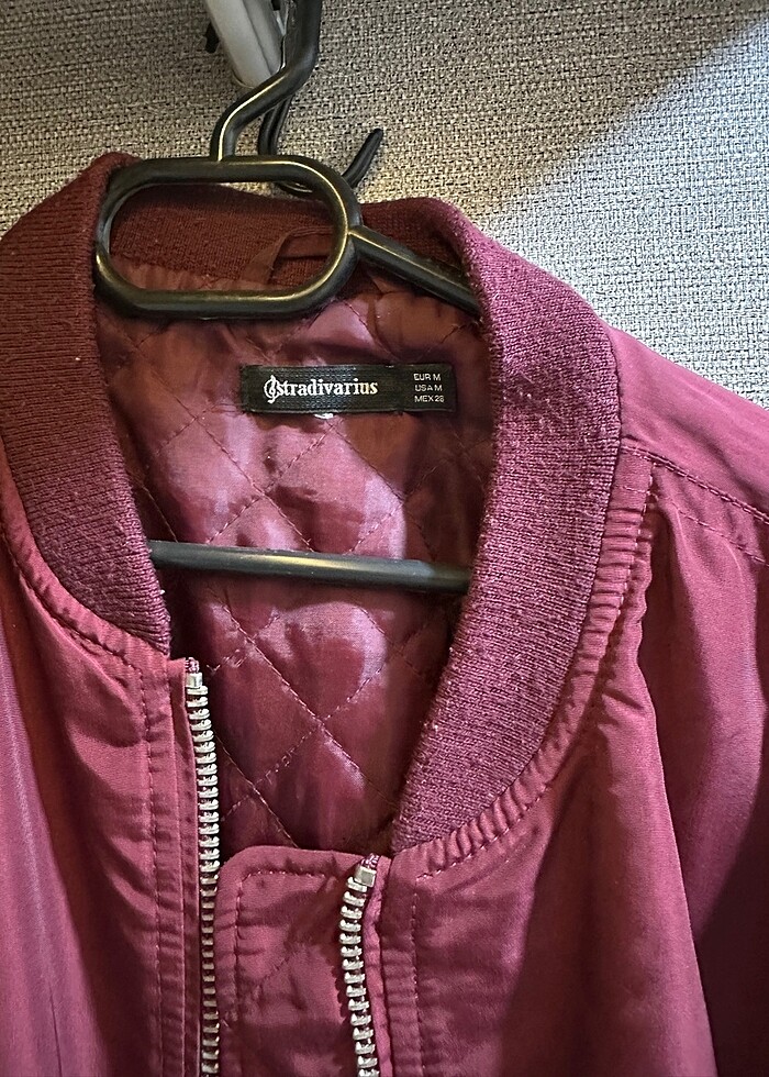 stradivarius bomber ceket - Görsel 3