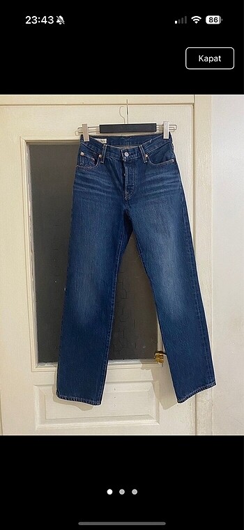 diğer Beden Levis jean 2 adet