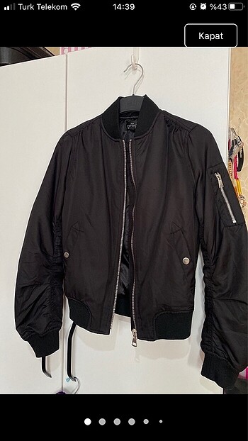 Bomber ceket topshop