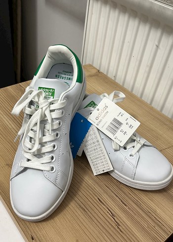 Adidas Beyaz Bağcıklı  Spor Ayakkabı - Görsel 5