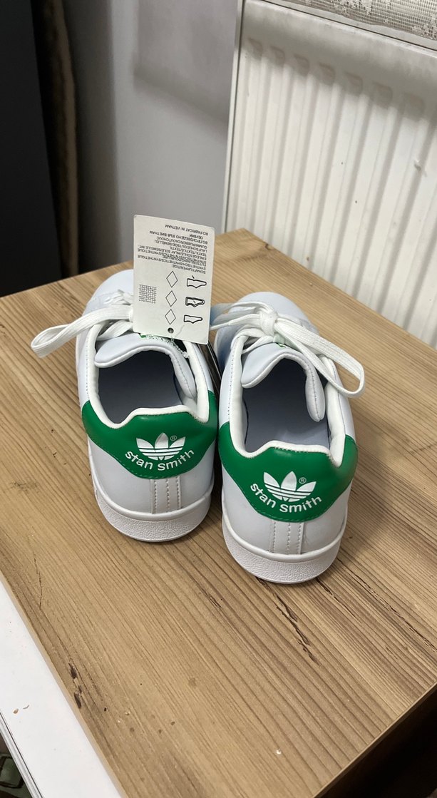 Adidas Beyaz Bağcıklı  Spor Ayakkabı - Görsel 3