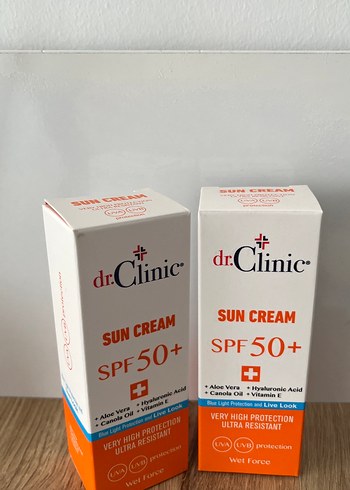 dr.Clinic SPF 50+ Güneş Kremi 2'li Paket - Görsel 2