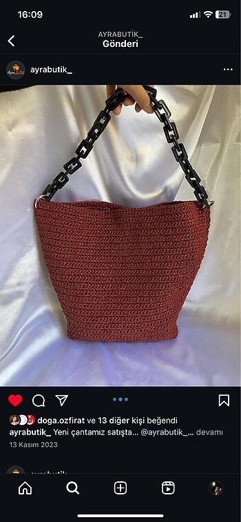 Diğer Ayrabutik örgü kol çantası