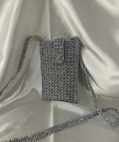 Diğer Ayrabutik örgü telefon çantası