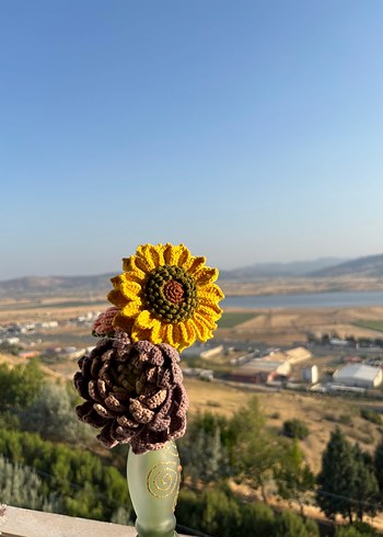 Ikea Örgü ayçiçeği