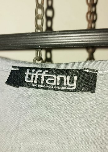 V Yaka Gri  yarım Kollu elbise - Görsel 2