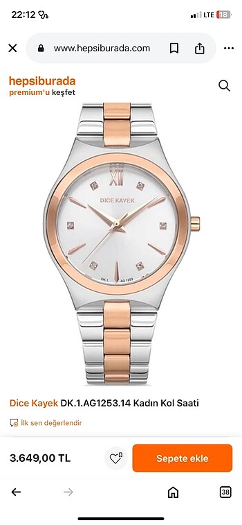 Bayan kol saati - Görsel 7