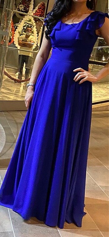 Şifon abiye - Görsel 2