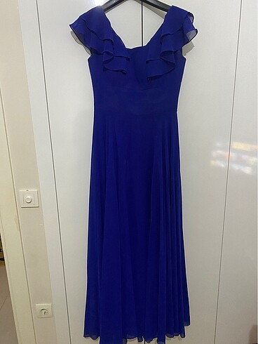 Şifon abiye - Görsel 9