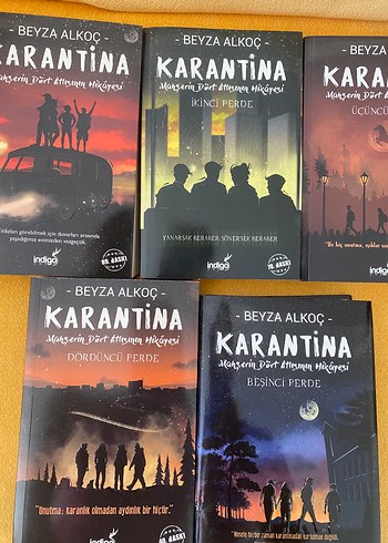 Beyza Alkoc'un Karantina Serisi - 5 Kitap