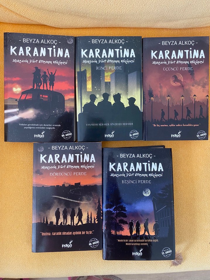 Beyza Alkoc'un Karantina Serisi - 5 Kitap - Görsel 2