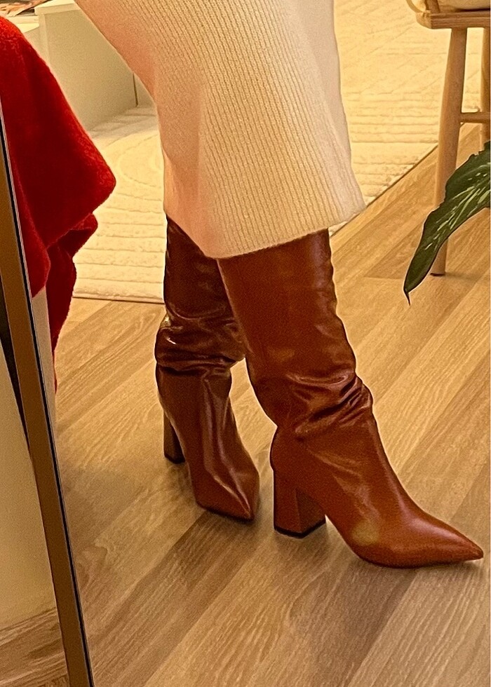 Topuklu çizme - Görsel 4