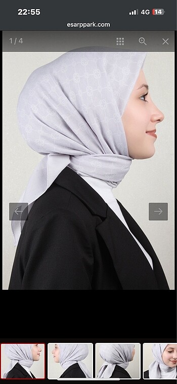 Aker Aker elegance monogram şal açık gri