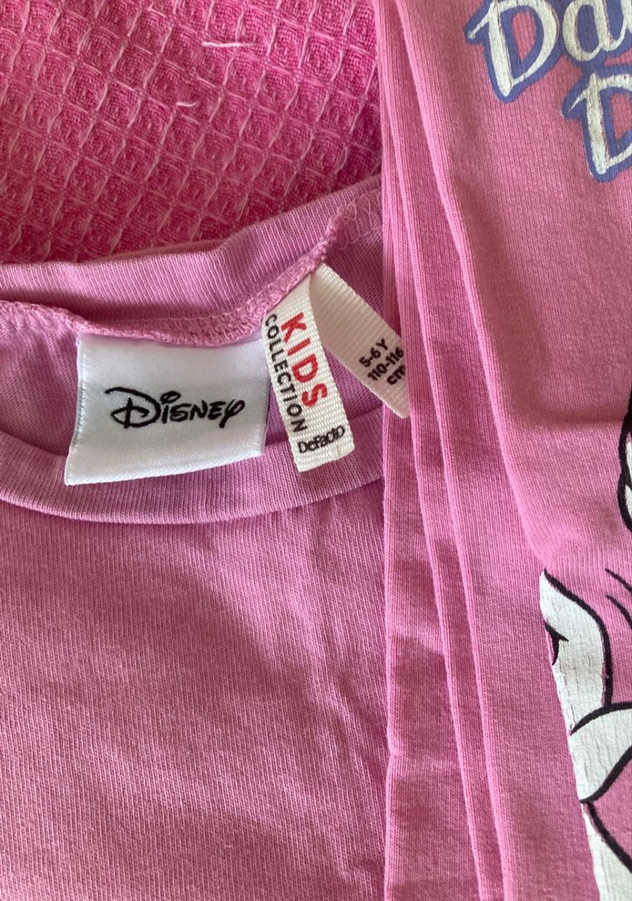 Kız Çocuk Pamuklu Desenli Takım - Görsel 3