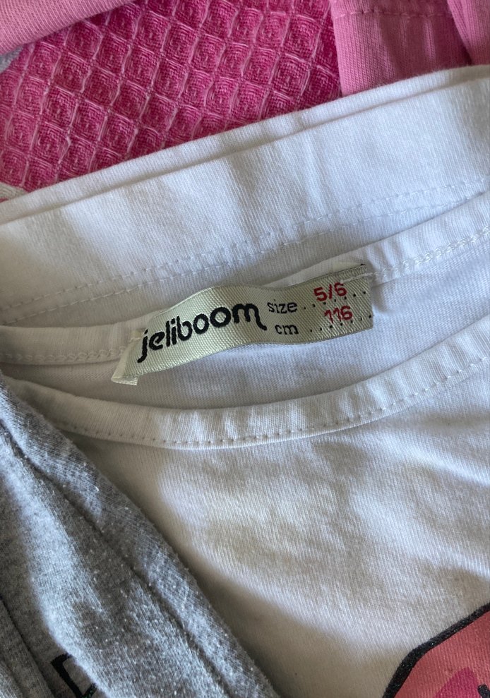 Kız Çocuk Pamuklu Desenli Takım - Görsel 2