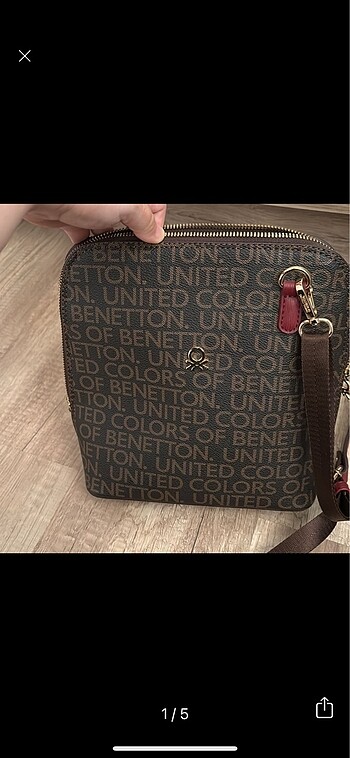 Benetton kol çanta
