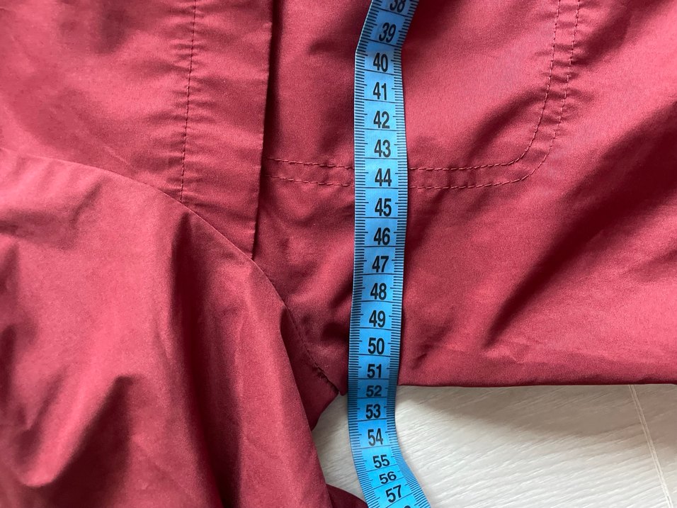 Bordo Kadın Yağmurluk - Görsel 2